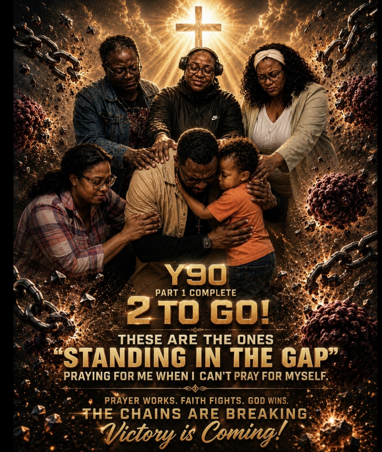Family prayer artwork